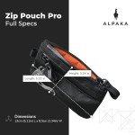 Men's RFID Blocking Zip Wallet with Multi-tool Slot