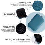 RFID Blocking Leather Accordion Wallet for Men