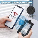 Minimalist Waterproof RFID Blocking Wallet - Black