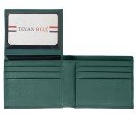 Forest Green RFID Slim Bifold Wallet for Men