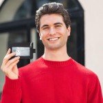 Minimalist Waterproof RFID Blocking Wallet - Black