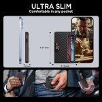 Slim RFID Blocking Leather Wallet for Men