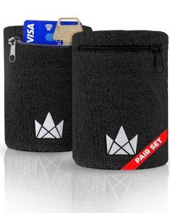 Wrist Wallets for Men - Secure & Stylish 2-Pack