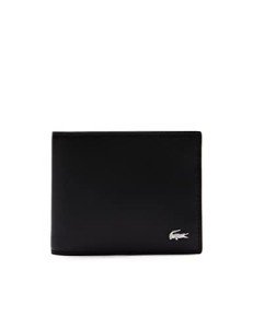 Lacoste Men's Black Fitzgerald Billfold Wallet