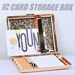 Retro Metal Cigarette Case and Credit Card Holder