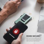 VULKIT RFID Slim Wallet for Men with Clip