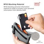 ALPAKA Minimalist Zip Pouch with RFID Blocking