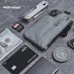 ALPAKA Minimalist Zip Pouch with RFID Blocking