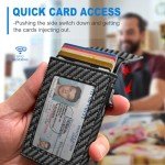 Men's RFID Blocking Slim Wallet with Money Clip