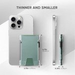 VULKIT RFID Slim Wallet for Men with Clip