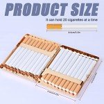 Retro Metal Cigarette Case and Credit Card Holder