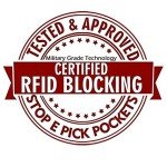 Men's RFID Blocking Leather Credit Card Wallet