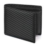 Men's Slim Bifold Wallet with Coin Pocket