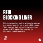 Carhartt Men's Bifold Leather Wallet - Brown