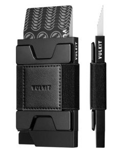 VULKIT Minimalist RFID Blocking Wallet – Holds 12 Cards
