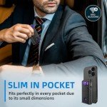 Men's RFID Blocking Slim Wallet with Money Clip