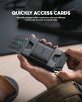 VULKIT Minimalist RFID Blocking Wallet – Holds 12 Cards