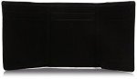 Perry Ellis Slim Trifold Wallet for Men - Black