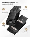 VULKIT Minimalist RFID Blocking Wallet – Holds 12 Cards