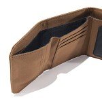 Carhartt Men's Durable Trifold Wallet in Leather or Canvas