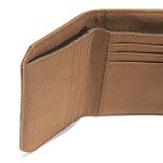 Carhartt Men's Durable Trifold Wallet in Leather or Canvas