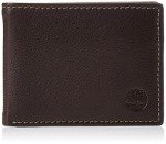 Timberland Men's Brown RFID Leather Bifold Wallet