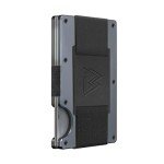 Men's Slim RFID Minimalist Wallet in Gunmetal