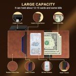 RFID Blocking Carbon Fiber Pop-Up Wallet for Men