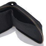 Carhartt Men's Durable Black Canvas Zip Wallet