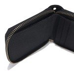 Carhartt Men's Durable Black Canvas Zip Wallet