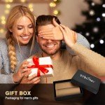 RFID Blocking Carbon Fiber Pop-Up Wallet for Men