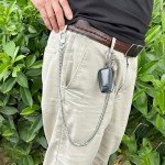 Men's Heavy Duty Biker Wallet Chain 25