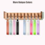 Unisex Wristlet Keychain Lanyard in Pink