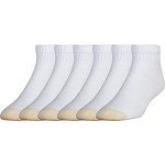 Gold Toe Men's Cotton Quarter Athletic Socks - White