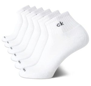 Calvin Klein Men's Cotton Cushioned Athletic Socks 6 Pack