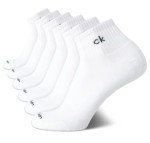 Calvin Klein Men's Cotton Cushioned Athletic Socks 6 Pack