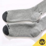 Men's Cushion Crew Socks 6-Pack - Grey