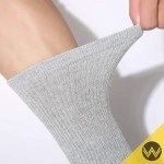 Men's Cushion Crew Socks 6-Pack - Grey