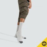 Men's Cushion Crew Socks 6-Pack - Grey