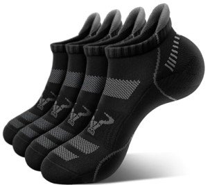 BULLIANT Men's Cushioned No-Show Ankle Socks