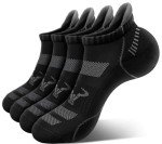 BULLIANT Men's Cushioned No-Show Ankle Socks