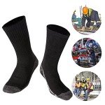 Men's 10-Pack Heavy Cushion Crew Athletic Socks