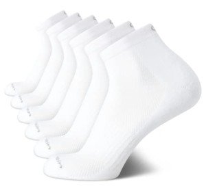 Calvin Klein Men's Cushioned Ankle Athletic Socks (6 Pack)