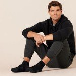 Men's 6-Pack Performance Cotton Ankle Socks - Black