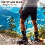 Men's Compression Sports Crew Socks - 6 Pairs