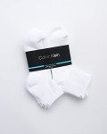 Calvin Klein Men's Cushioned Ankle Athletic Socks (6 Pack)