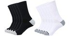 Enerwear Men's Terry-Loop Athletic Crew Socks - 10 Pack