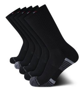 Tommy Hilfiger Men's Performance Crew Socks - 5 Pack