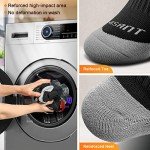 Men's Compression Athletic Crew Socks - 6 Pairs