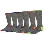 Chaps Men's Cushioned Athletic Socks 6-Pack